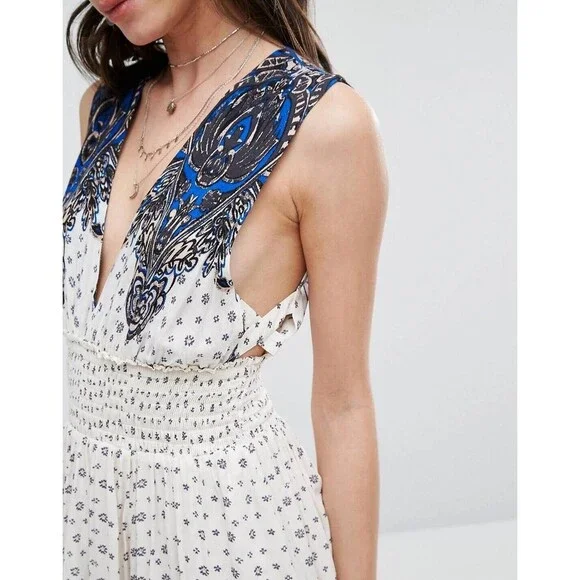 Free People Walking Dreams Skater Dress Medium - Picture 1 of 9